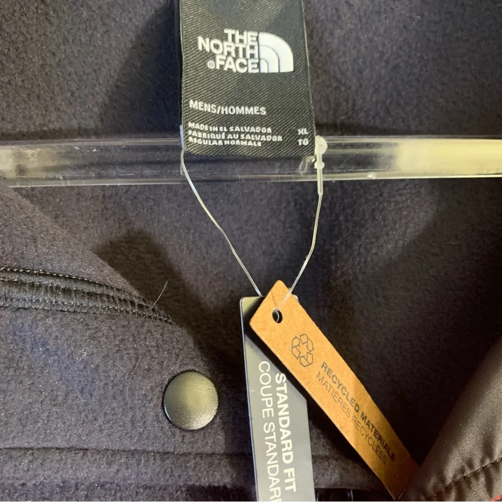 The North Face Red and Black Fleece Performance Jacket